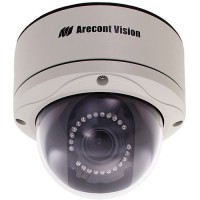 10 Megapixel, 7fps, 4.7-9mm Lens, H.264/MJPEG, IR LEDs, Dome IP Camera