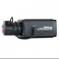KT&C KEZ-C2RICS 1080p HD Over Regular Coax or UTP True Day/Night Box Camera D-WDR, OSD with UTC, Dual Voltage